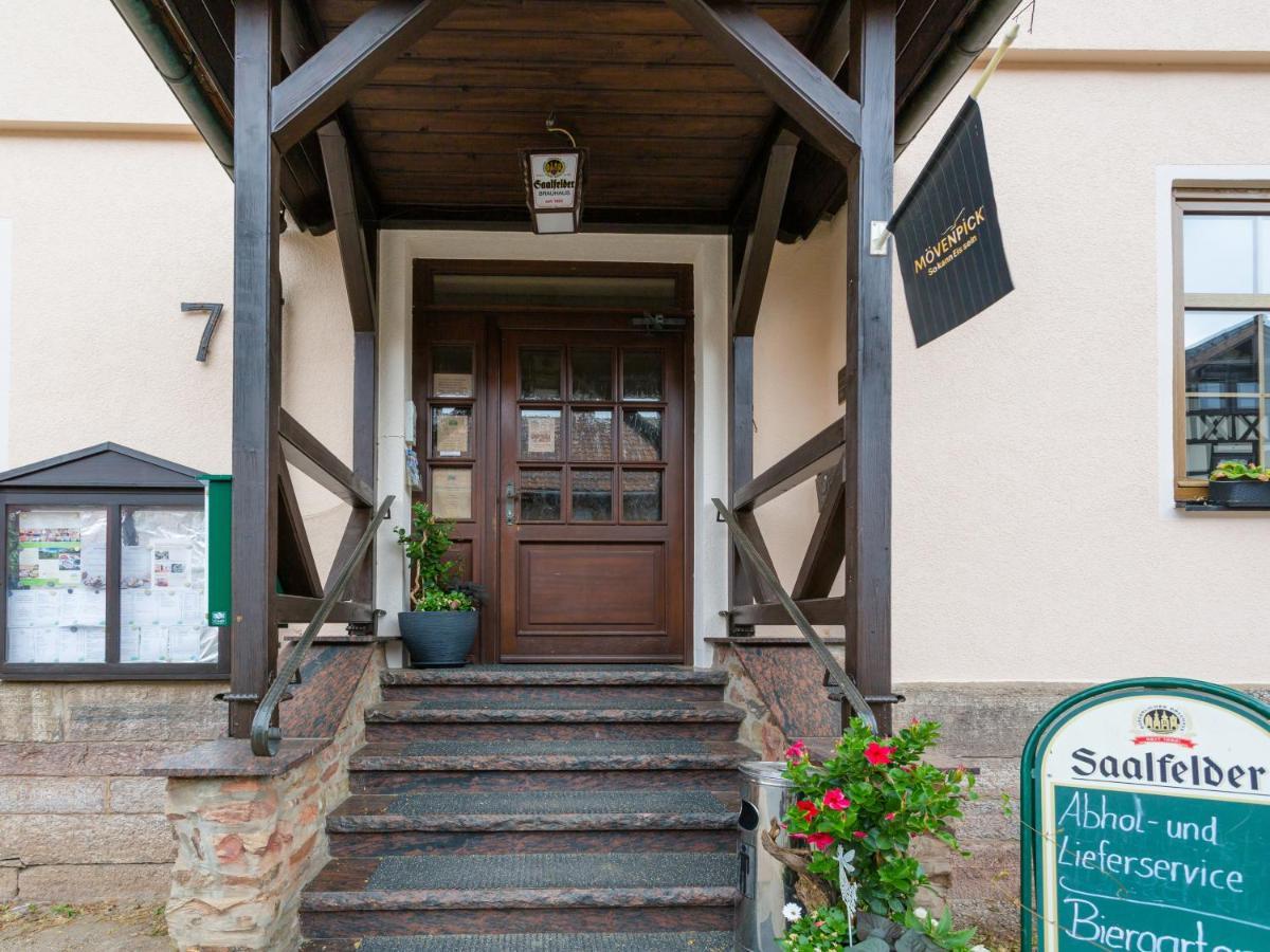 Hotel & Ferienwohnungen Bohlenblick Saalfeld Saale المظهر الخارجي الصورة